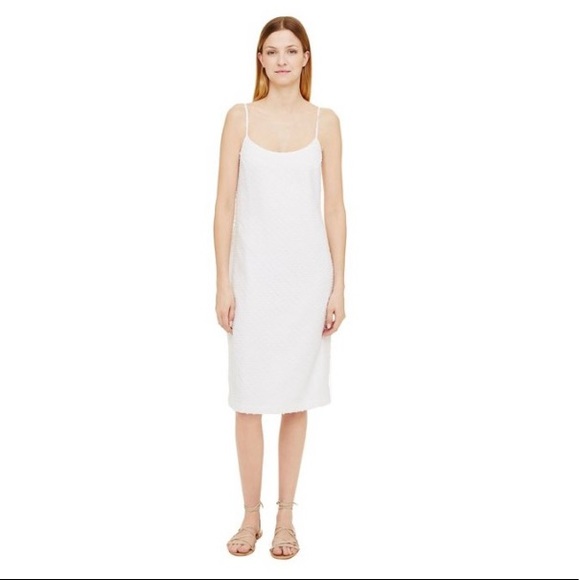 Club Monaco Landree Clip-Dot White Dress - Picture 11 of 11